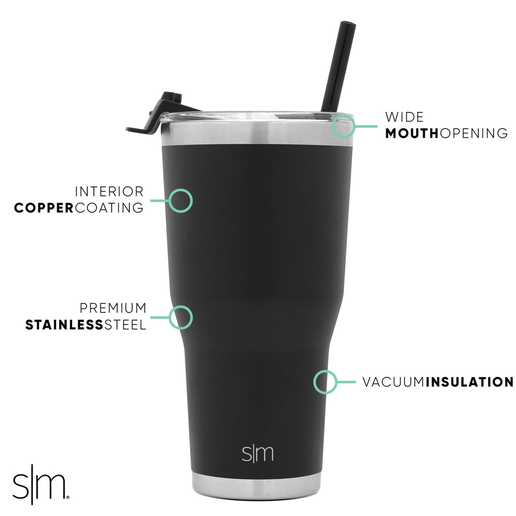 Collegiate Cruiser Tumbler with Flip Lid and Straw R9 zr