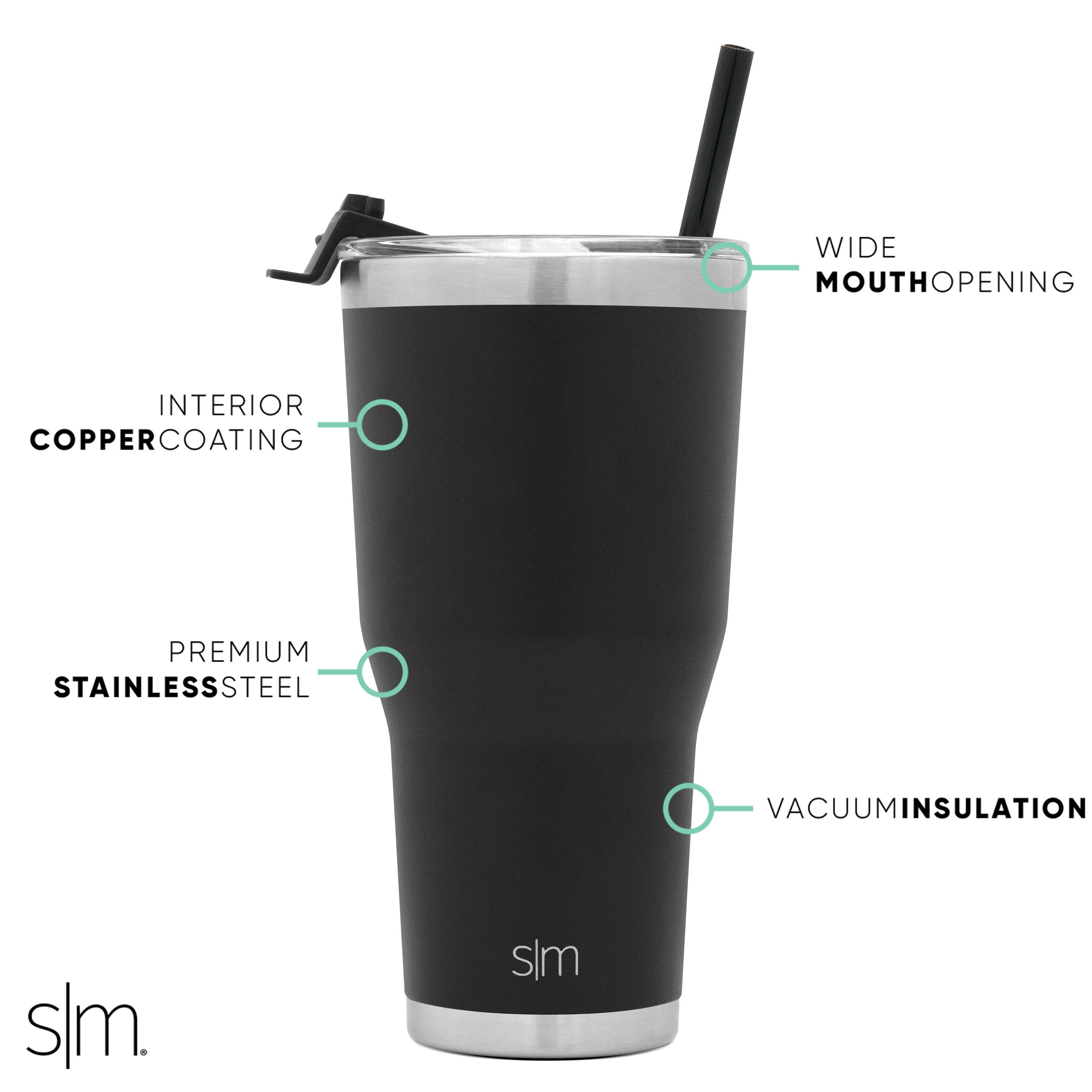 Collegiate Cruiser Tumbler with Flip Lid and Straw R9 zr