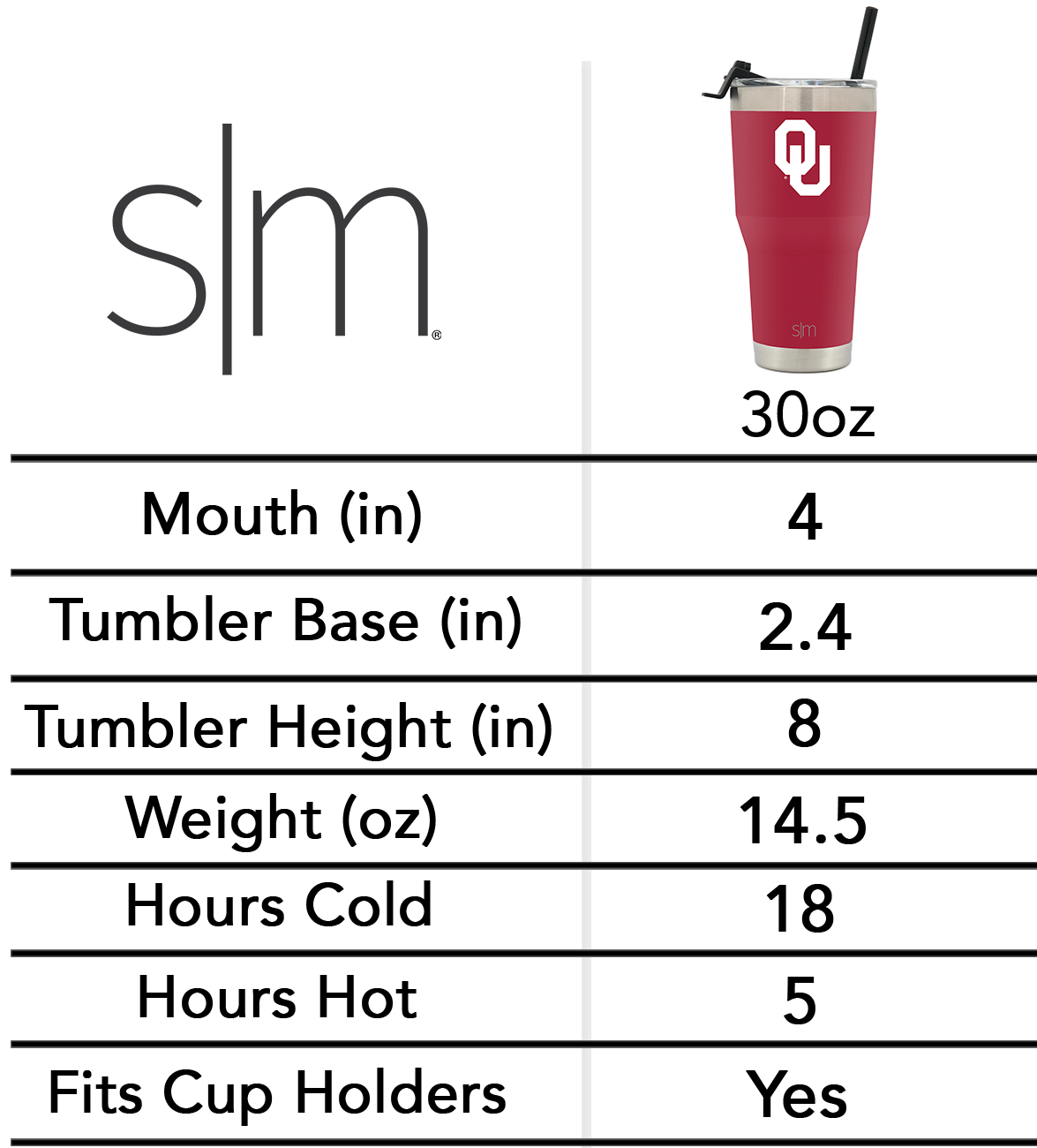 Collegiate Cruiser Tumbler with Flip Lid and Straw V6 qi