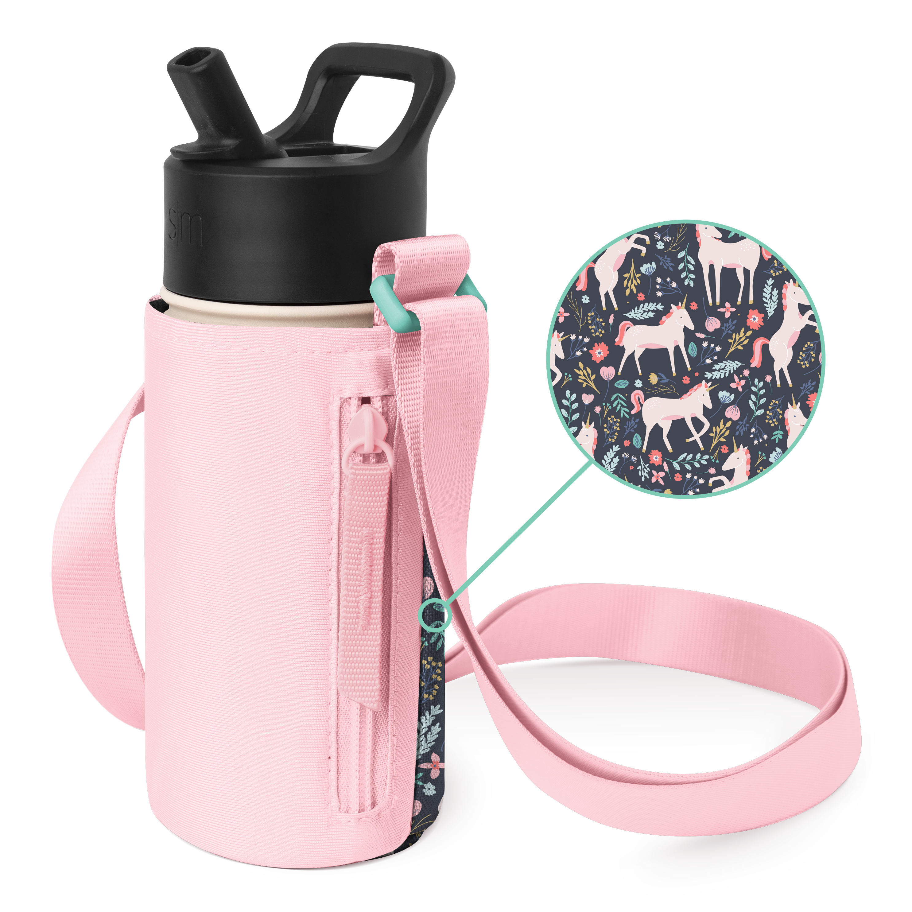 Adventure Water Bottle Sling - Kids O7 bq
