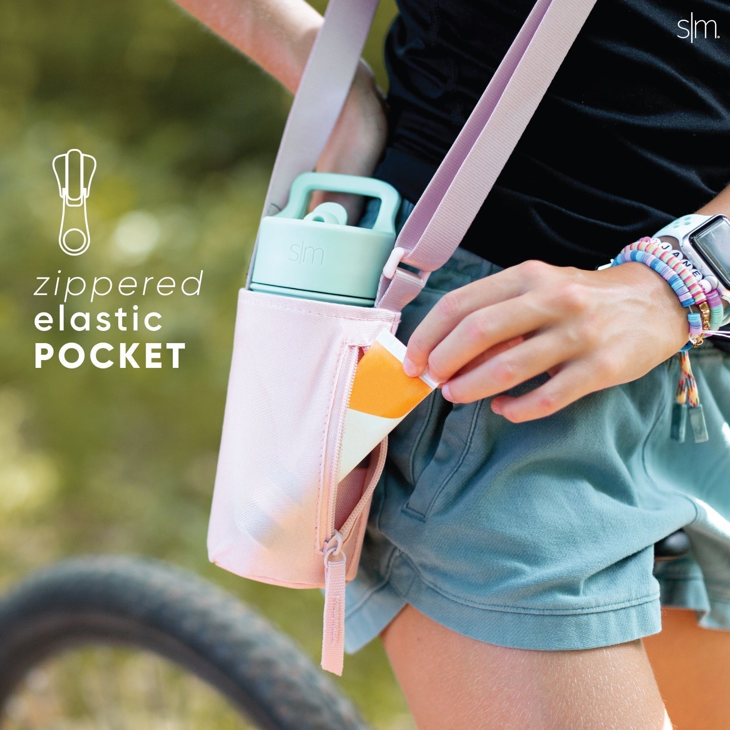 Adventure Water Bottle Sling - Kids H9 yG