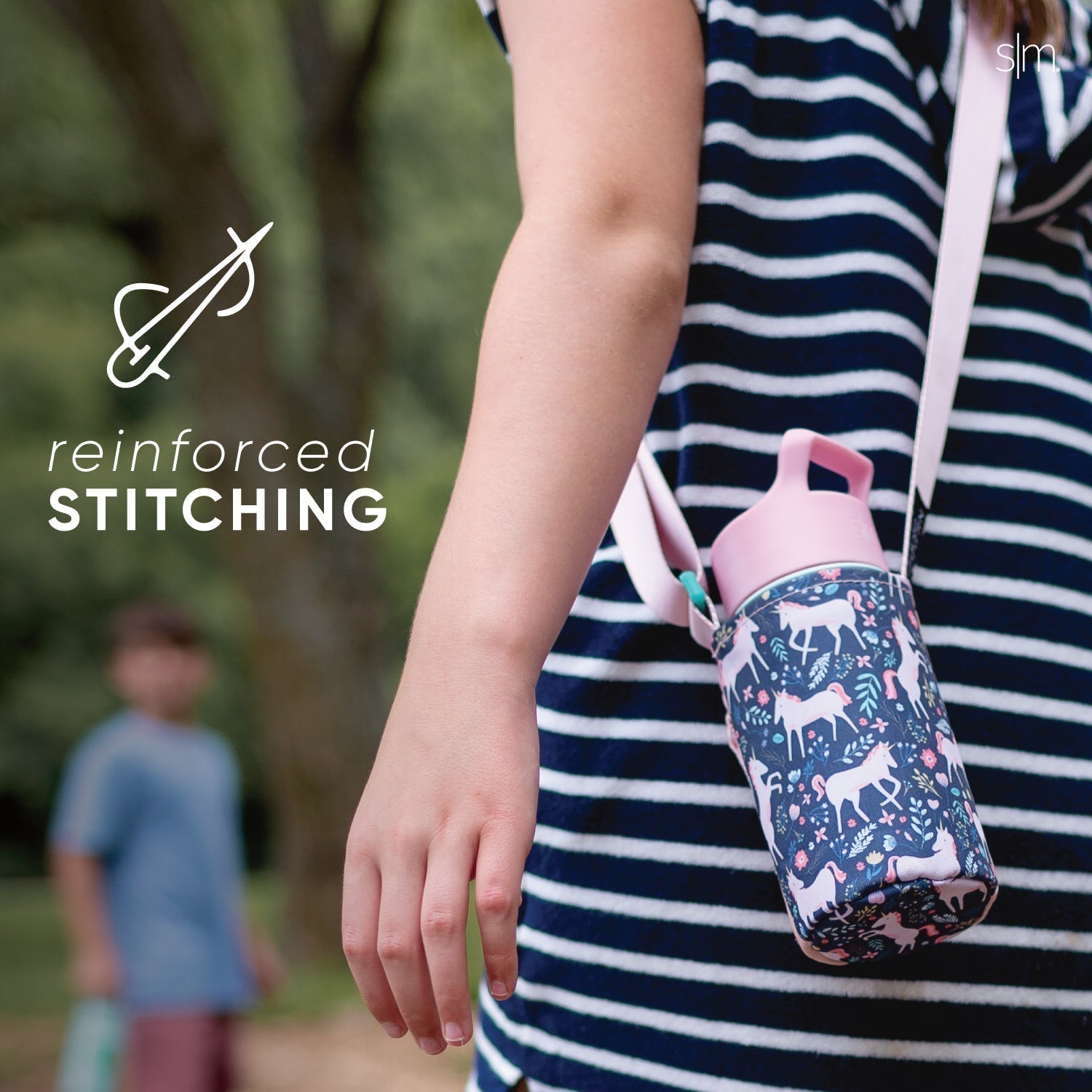 Adventure Water Bottle Sling - Kids O7 bq
