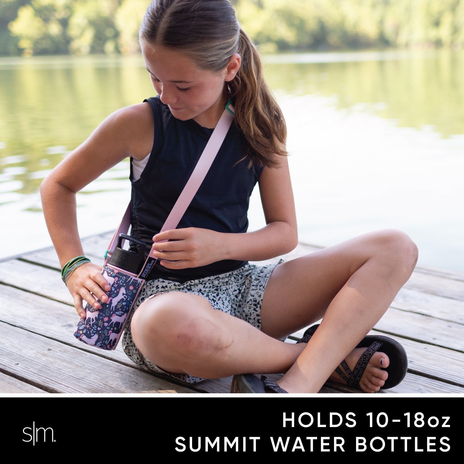 Adventure Water Bottle Sling - Kids H9 yG