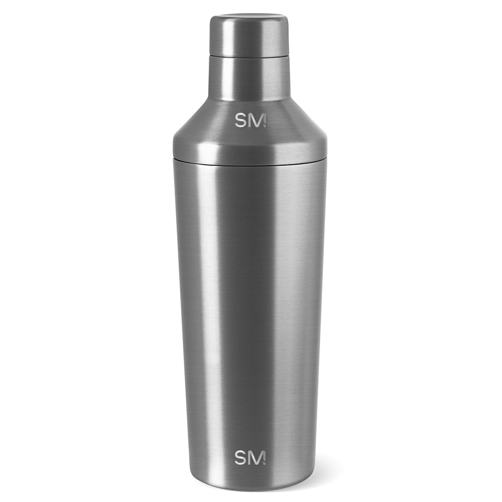 Classic Cocktail Shaker with Jigger Lid Q9 Ux