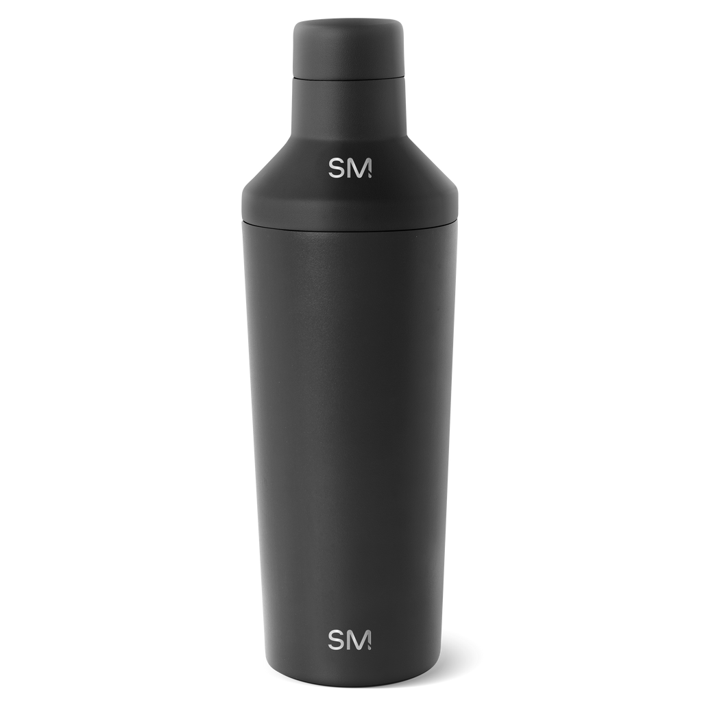 Classic Cocktail Shaker with Jigger Lid A7 xw