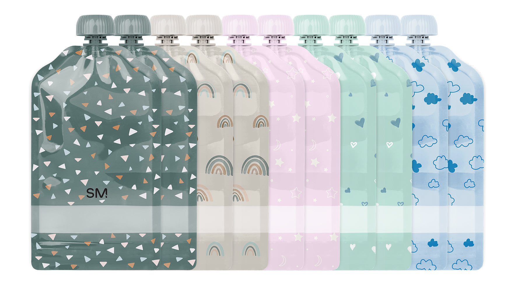 Joey Reusable Food Pouches H0 oO