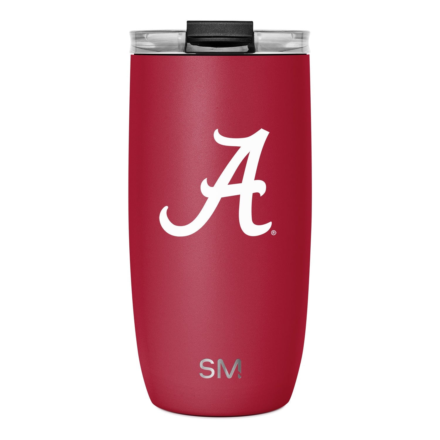 Collegiate Voyager Tumbler with Clear Flip Lid & Straw U6 Iq