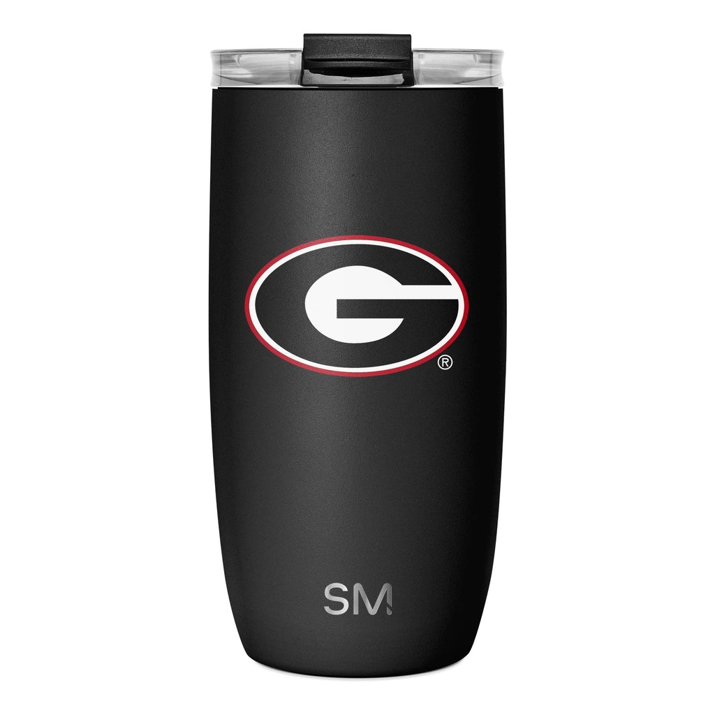 Collegiate Voyager Tumbler with Clear Flip Lid & Straw L8 fa