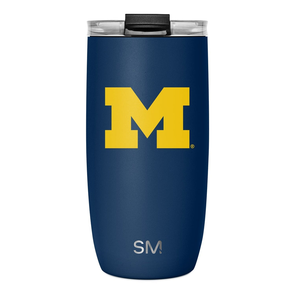 Collegiate Voyager Tumbler with Clear Flip Lid & Straw Q6 vA