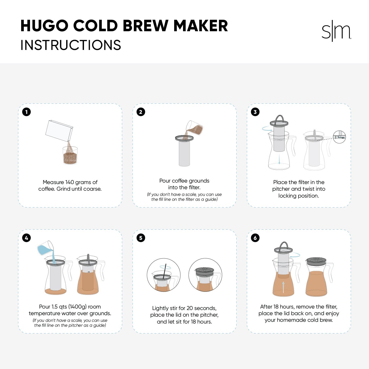 Hugo Cold Brew Maker E6 7r