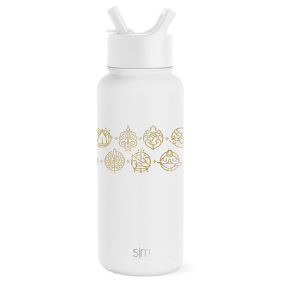 Disney Summit Water Bottle with Straw Lid D9 5W