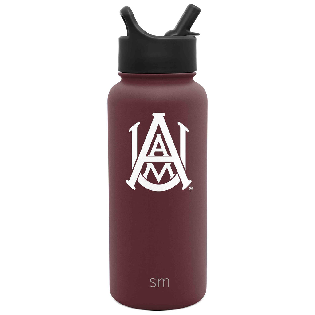 Collegiate Summit Water Bottle with Straw Lid W7 WV