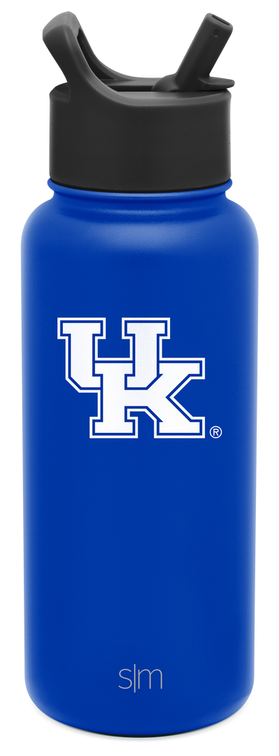 Collegiate Summit Water Bottle with Straw Lid X4 RB